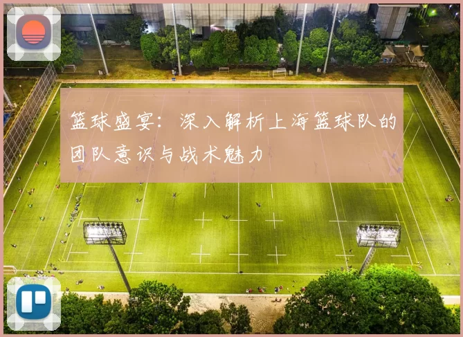 篮球盛宴：深入解析上海篮球队的团队意识与战术魅力
